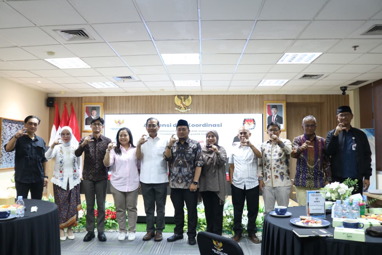 Audiensi KI Pusat dengan KPU: Koordinasi Penguatan PPID dan Layanan Informasi Publik