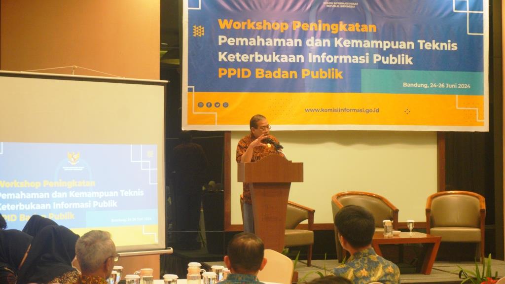 Badan Publik Tingkatkan Pemahaman dan Kemampuan Teknis Keterbukaan Informasi Publik PPID dalam Workshop KI Pusat Tingkat Nasional